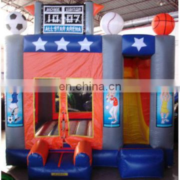 Inflatable ALL STAR bouncer Slide,Inflatable jump Slide