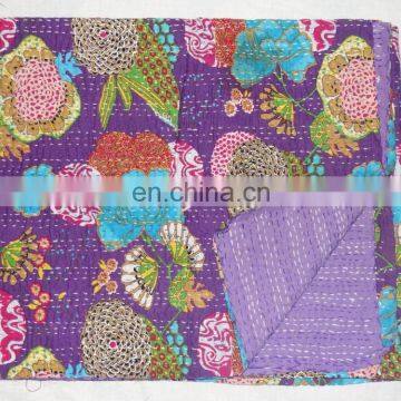 Buy Indian Kantha Blankets & Quilts Wholesale Prices