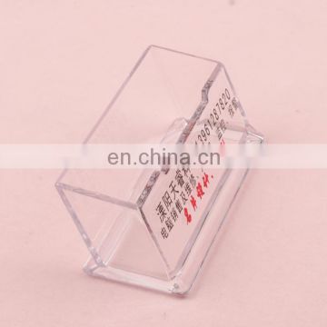 New Transparent Plastic Name Card Holder Case