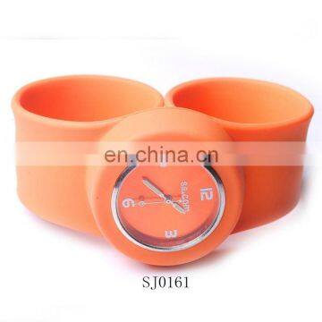 Hot Sale Fashion Silicone Slap Watch