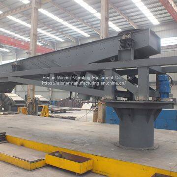 Rotary vibrating feeder for mining and ore