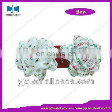 wholesale large decorative bow plastic ribbon star bow