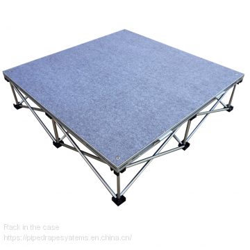 Singer performance stage portable sections stage covers