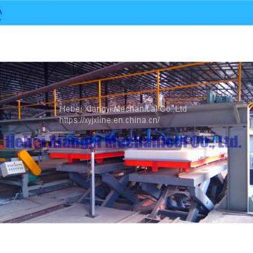 Calcium silicate board machine