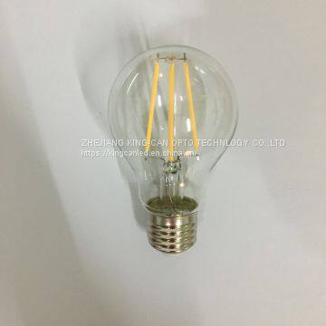 LED filament bulb A60 8W LED Edison light High luminance