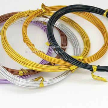 Colorful Aluminium Wire 0.8mm 5m Roll for DIY Craft and Finished Jewelry photo-2