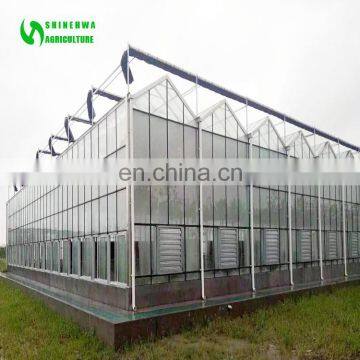 Venlo Glass Greenhouse For Hydroponic Growing System