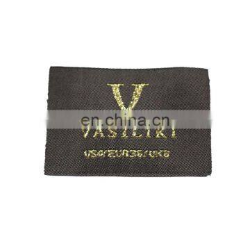 Customized China Direct Factory Promotion Woven Size Label Low Minimum