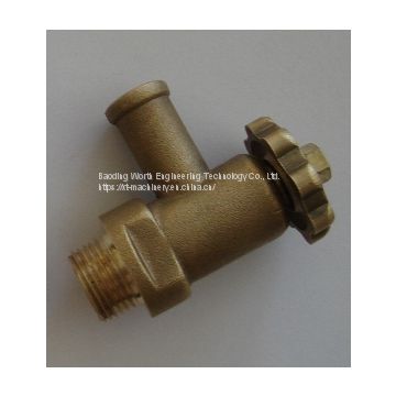 custom-made brass precision casting spare parts for valve