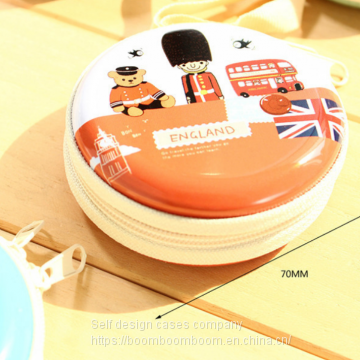 Portable Earbud Earphone Pouch Durable Headphone Bag Protective Carrying Case photo-5