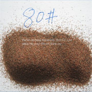 80mesh brown garnet water-jet cutting abrasive