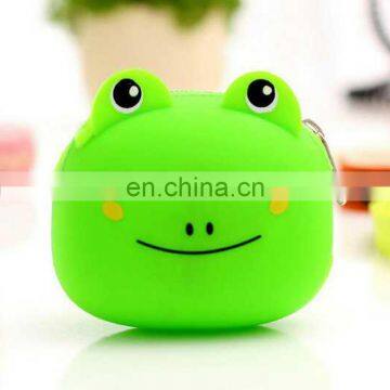 Cartoon Shape Round Mini Money Bag Assort Coin Bank Fish Shape Girls Clutch Silicone Wallet Wristlet Purse photo-5