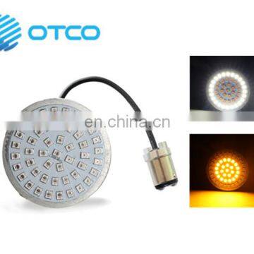 Waterproof 2 Inch Rear Tail Light 800lm Front White and Amber 1157 LED Bullet Style Turn Signal for Motorcycle Harley Davidson photo-6