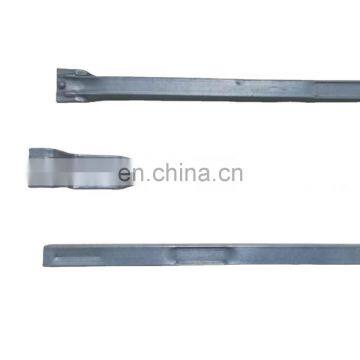 Pre-galvanized steel tubing for IBC