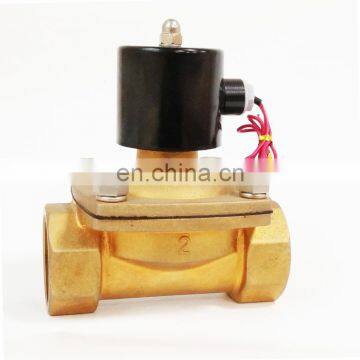 Brass Material Normally Closed 2 Way 2 Inch Water Solenoid Valve photo-4