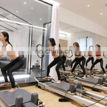 New Product Folding Pilates Reformer Of Aluminium Reformer Cheap With High Quality Reformer Pilates Aluminium Equipment SRP02 photo-7