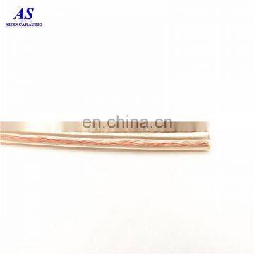 OFC 16 ga Copper Transparent Material Speaker Cable Wires photo-3