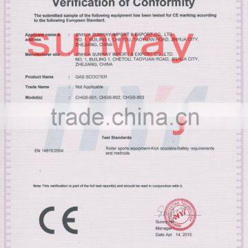 49cc 2-Stroke Mini Gas Scooter,Gasoline Scooter CE Approved photo-3