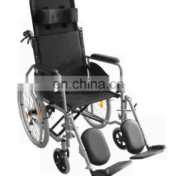 2020 High Quality Folding Commode Wheelchair With Headrest