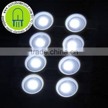 Super brihgt High Power 1W LED modules with 170degree lens