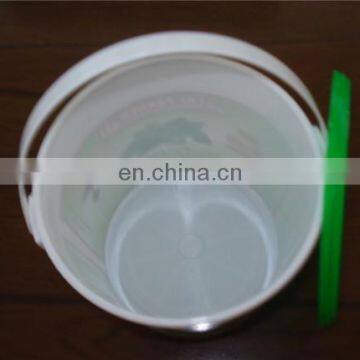 Good Sale Food Grade Custom Yogurt Transparent White Plastic Bucket photo-2