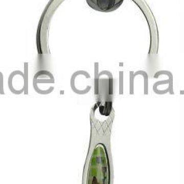 wholesale metal light and practical keychain