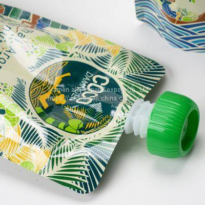 Stand Up Aluminum Foil Juice Bag With Spout photo-5