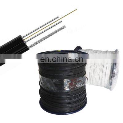 flat ftth drop cable model wire direct buried fiber optic cable patch cord