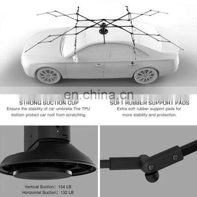 Car Sun Cover Fully Automatic Remote Control Outdoor Car Vehicle Tent Umbrella Car Sunshade Cover photo-3