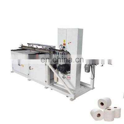 Automatic small toilet paper band saw cutting machine