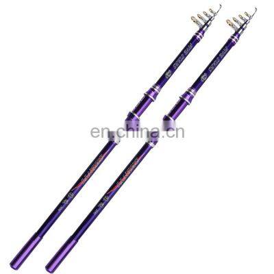 Wholesale Custom Big Game Bait Fishing Rod Telescopic Carbon Fiber Pole Fishing Rod