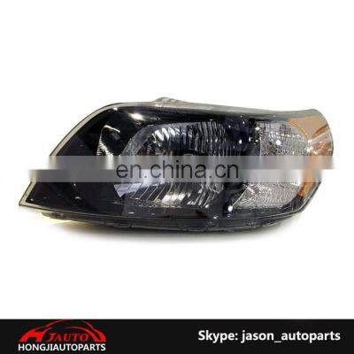 Car Head Light For Chevrolet Aveo 95016741 / 95016740 Black Lens