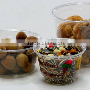 Clear and Printed PET Candy Container
