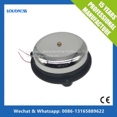 UC4-150mm Dia. 6 inch Stainless Steel Round Electric Alarm Bell Ring Bell 220Vac