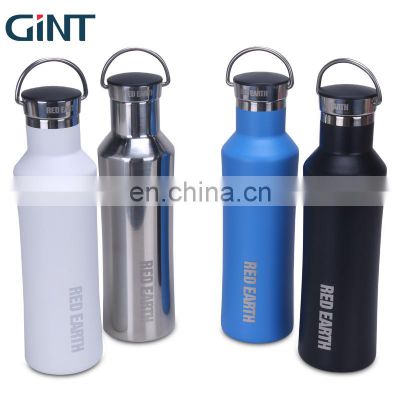 GINT 750ml Durable Made in China Customer Logo Metal Stainless Steel Water Bottle