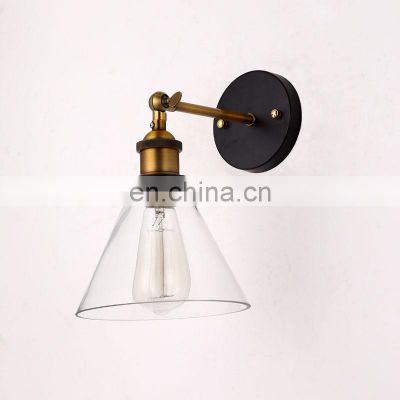 Decorative Glass Shade Wall Lamp Indoor Wall Lighting