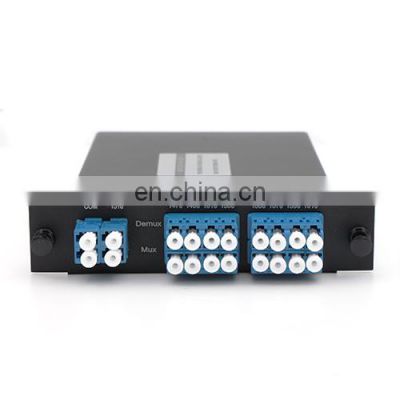 High quality 1x8 Channels DWDM MUX/DEMUX LGX Box