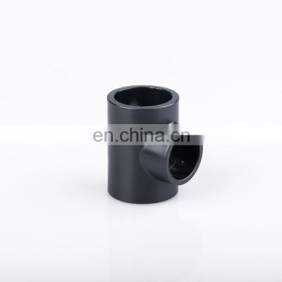 Joint Female Threads Butt Pipe Fittings Hdpe Hot Fusion Equal Tee