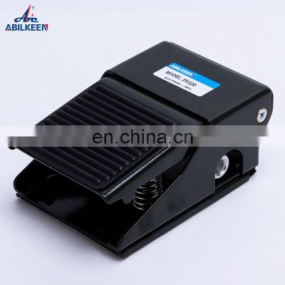 New Design FV Series FV320 FV420 Thread Size G1/4 Foot Pedal Aluminum Alloy Pneumatic Foot Operated Valve