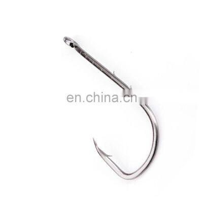 Box of 50-100 Pieces Long-handled Sea Hook With Loop and Barbed Fish Hook photo-4