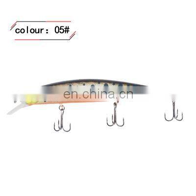 Wholesale 13 cm 20 g  three hooks  Artificial Hard Bait Minnow  Fish Lure