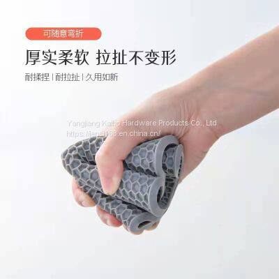 Heat Insulation Pad Household Heat Insulation Pad Anti-scalding Table Mat Kitchen Pot Mat Round Honeycomb Silicone Coaster Bowl Mat Plate Mat Table Mat Non-slip High Temperature Resistant photo-4