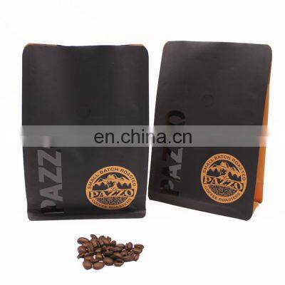 Cost Effective Logistics Recyclable Plastic Matte Storage Packaging Coffee Bag Aluminum Foil Bag For Ground Coffee