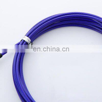 High Quality Exercise 2021 Long Handle Heavy Duty Pink Kids Metal PVC Adjustable Rope Jump photo-3