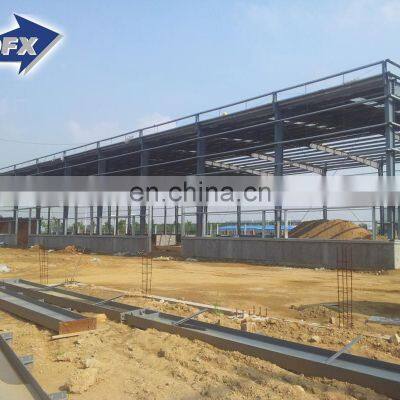 Prefabricated China Custom Design Large Span Tent Steel Structure Warehouse