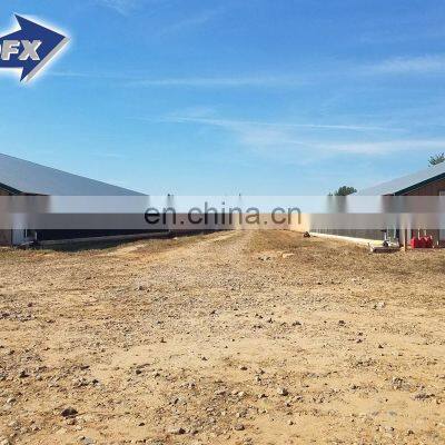2021 New Design Automatic Poultry Farm Shed Prefab Chicken Farm Building House For Garden