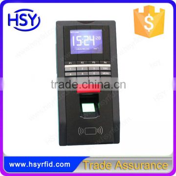 HSY-F5C USB RFID 125khz card sensor gate access control time attendance and fingerprint reader with keypad