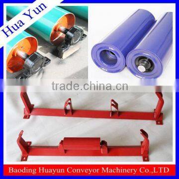 Baoding Huayun ISO Standard Belt Conveyor Parts With Idler Roller Pulley Bracket