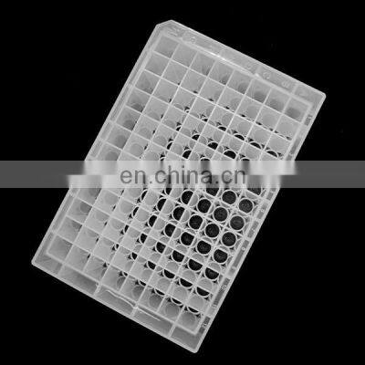 Wholesale Price Clear Polypropylene Disposable Plastic 96 Deep Well Plate 2.2ml V-bottom Well Plate photo-4