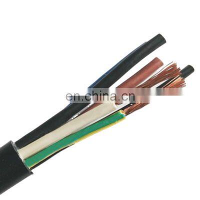 3 core electric flexible electric wire 6mm flexible copper conductor electric wire